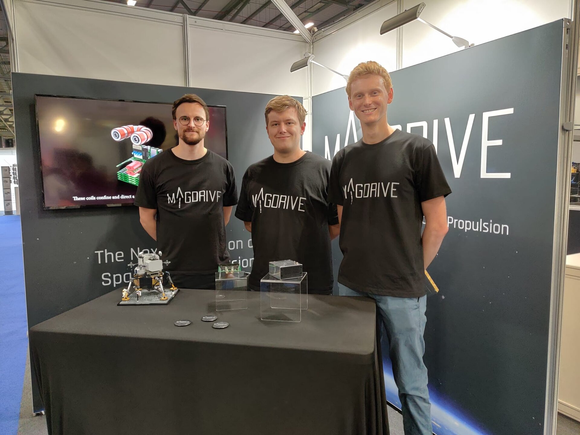 Magdrive at the Space-Comm Expo