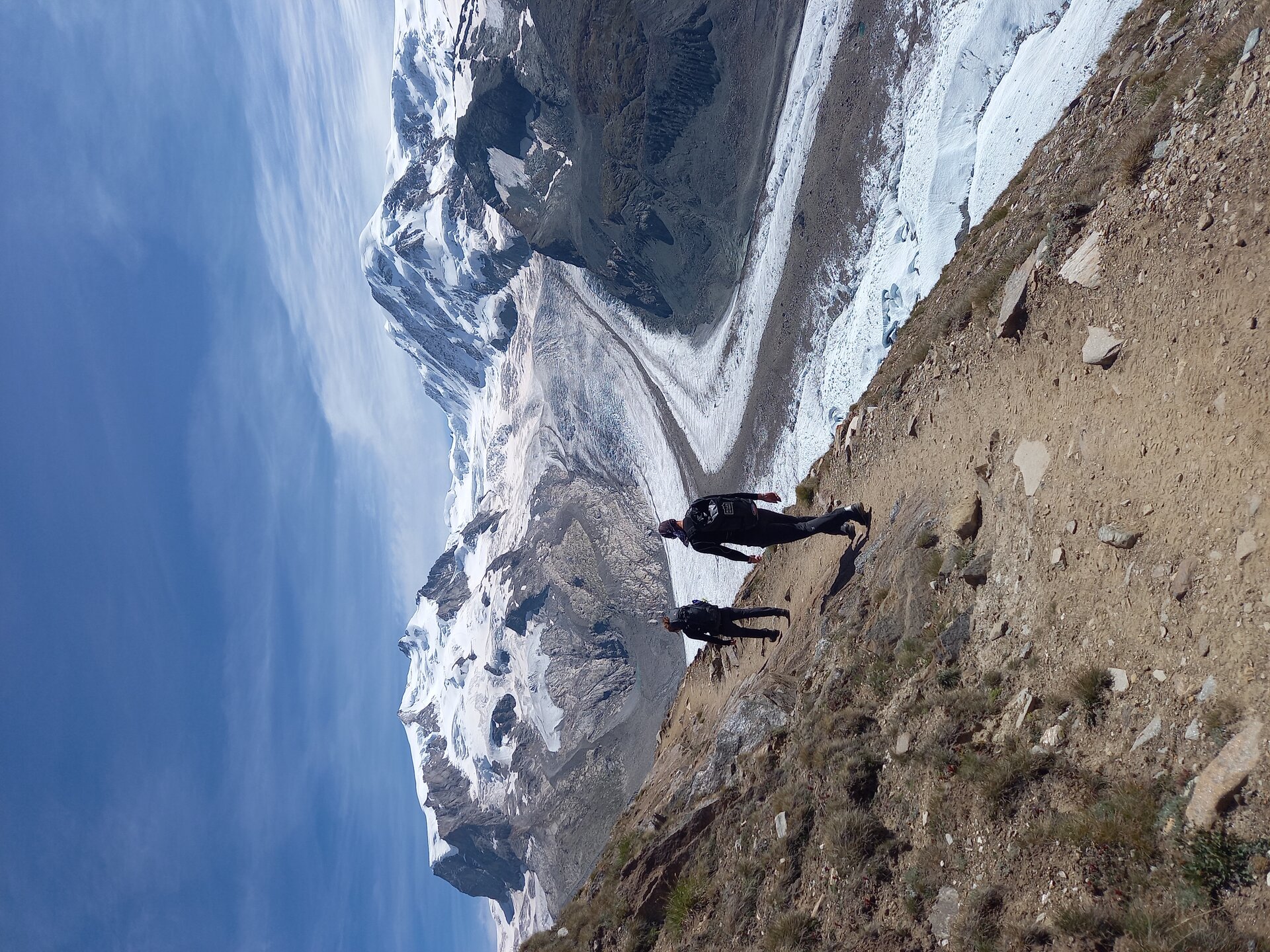 ESA Expedition to the Gorner Glacier