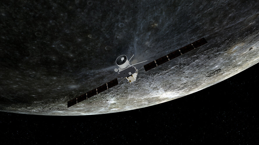 BepiColombo Mercury flyby