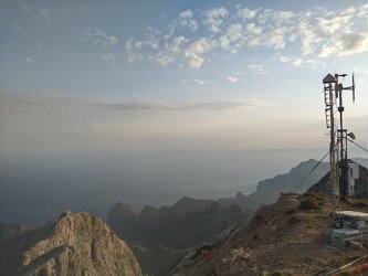 Satnav receivers atop Mallorca