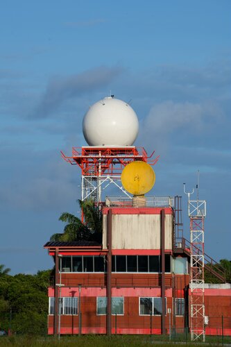 Weather station at Europe's Spaceport