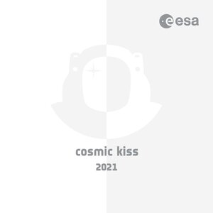 Cover of the English Cosmic Kiss mission brochure