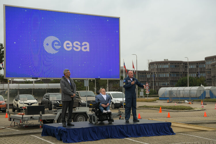 ESA Open Day 2021 - Welcome Ceremony