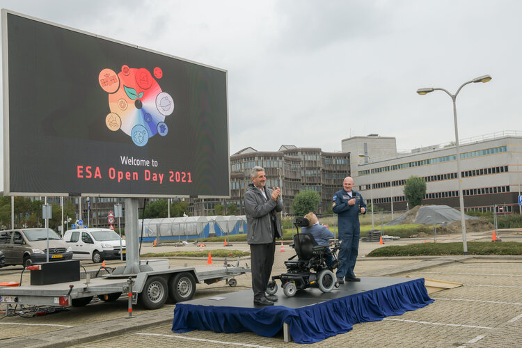 ESA Open Day 2021 - Welcome Ceremony