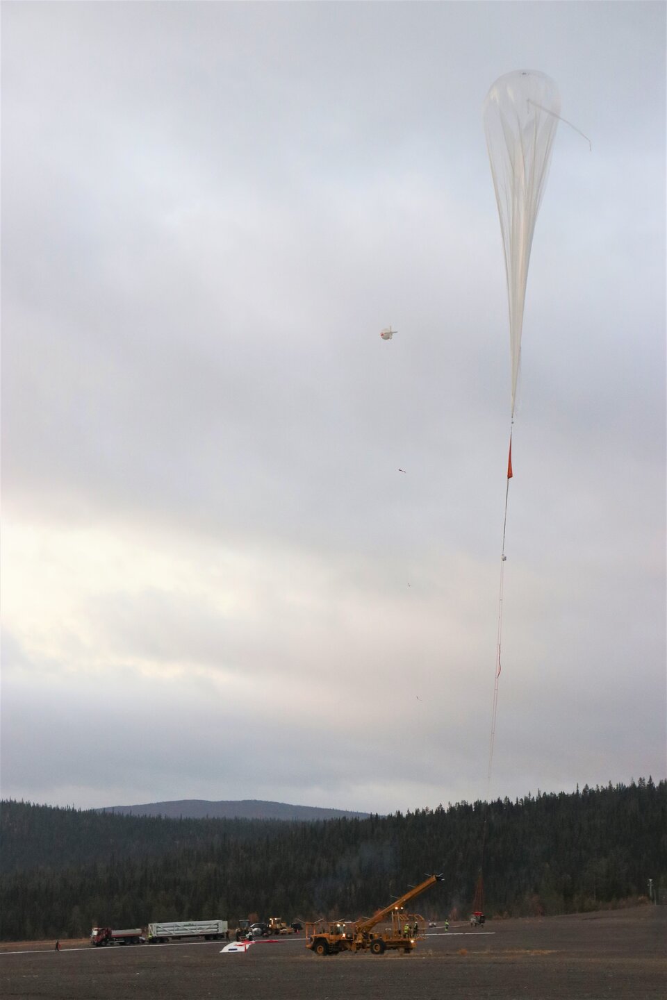 Launch of BEXUS 30 stratospheric balloon 