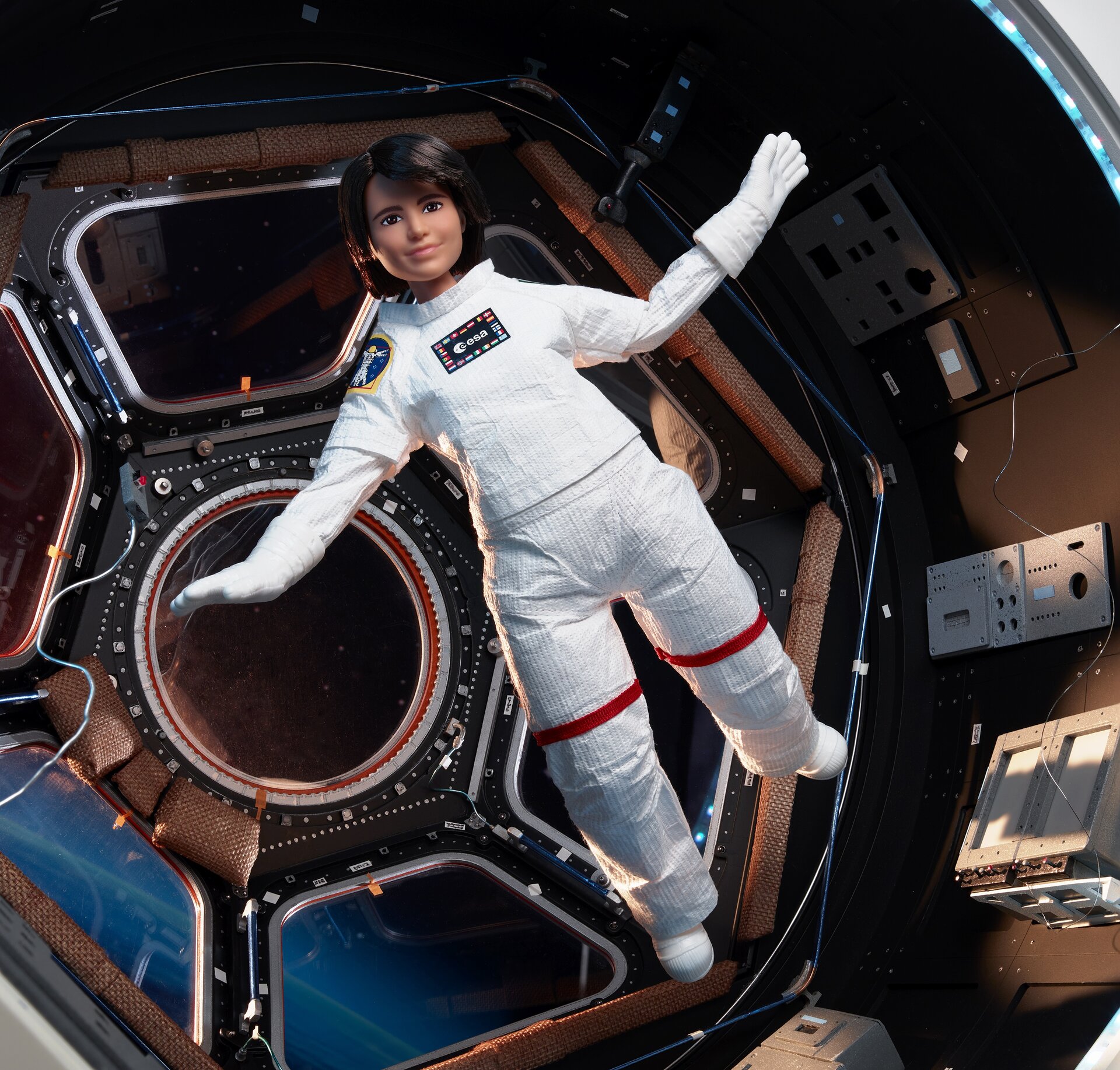 Samantha Cristoforetti 'Barbie' in space