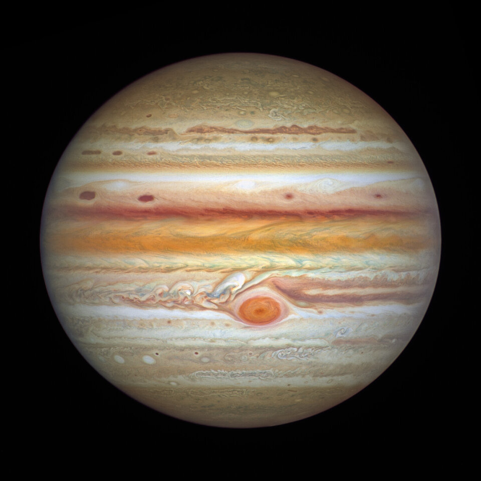 Hubble’s observation of Jupiter in 2021