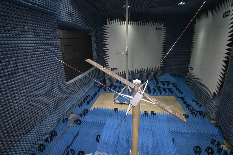 Test des Juventas CubeSat-Radars von Hera