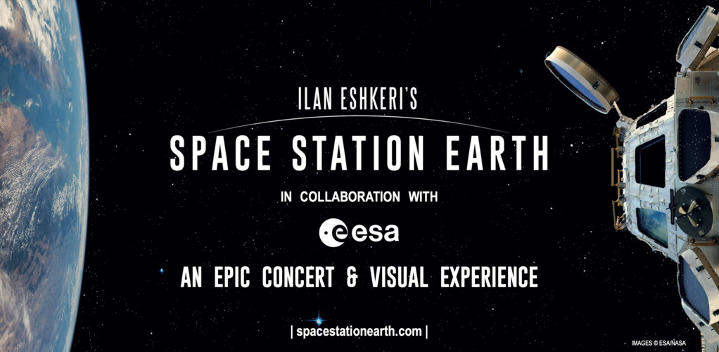 Space Station Earth banner