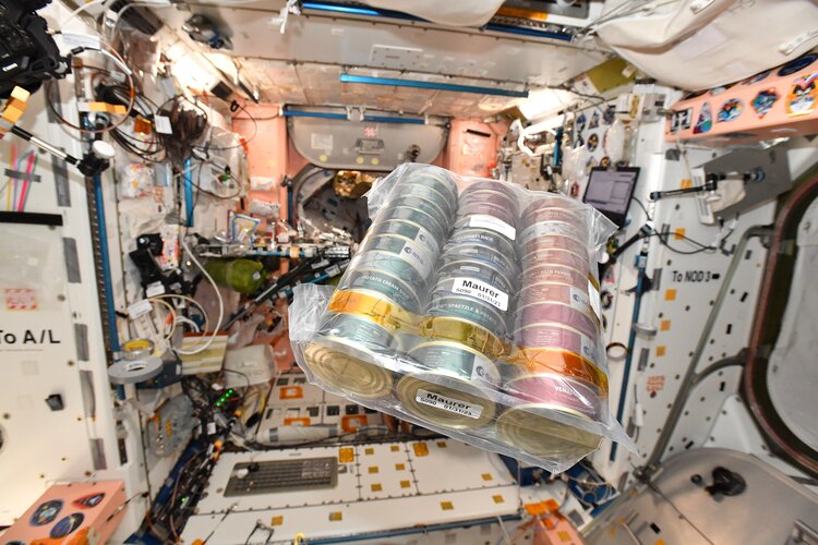Food from Saarland on the International Space Station