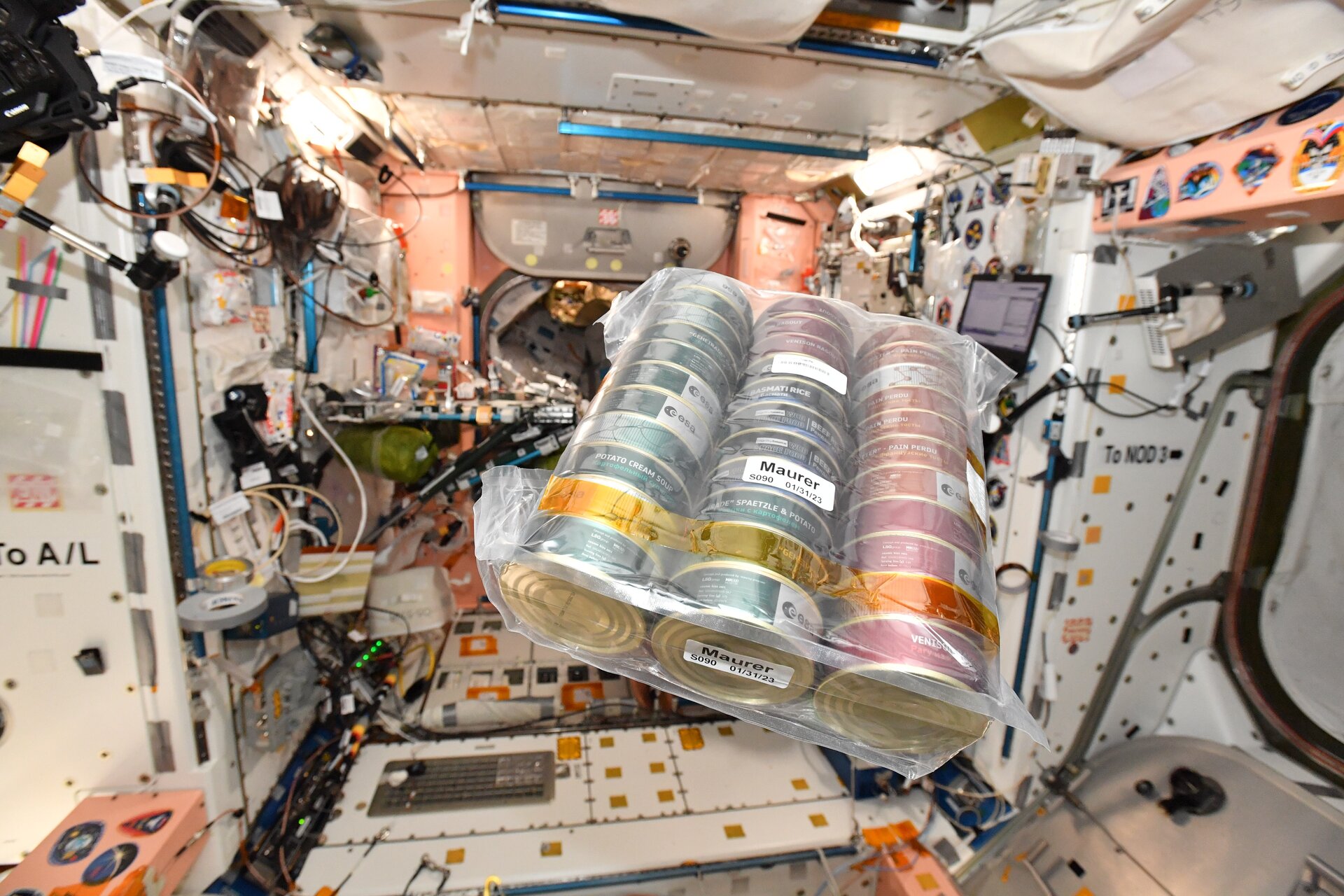 Food from Saarland on the International Space Station