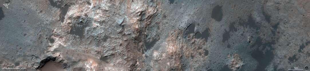 Crater uplift