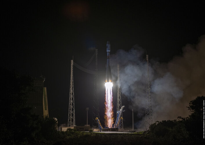 Galileo satellites 27-28 liftoff