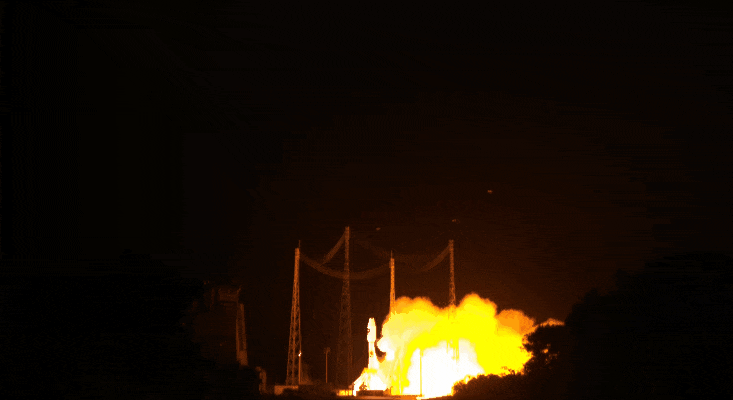 Galileo satellites' liftoff