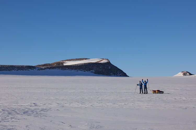 Pulling sledges for science