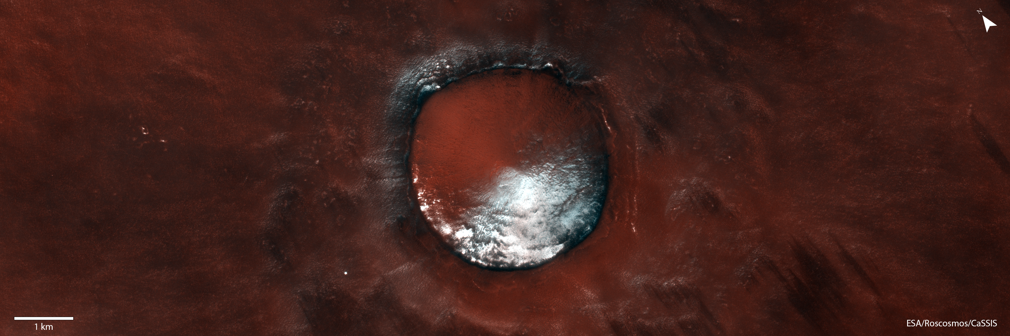 ESA – Mars beludru merah