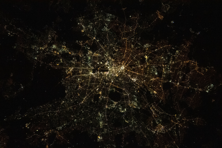 Berlin at night