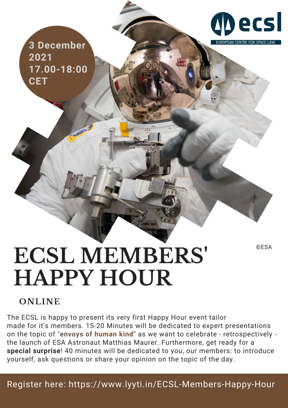 ECSL Members' Happy Hour - December