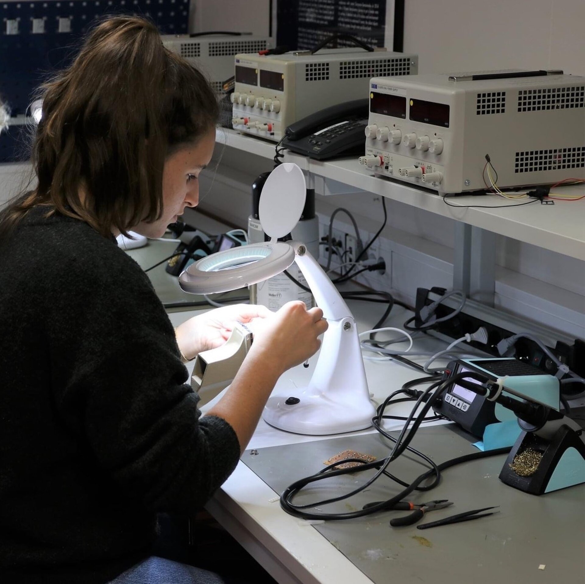 Estelle, from France, participated in Fly A Rocket! in the sensors experiment team