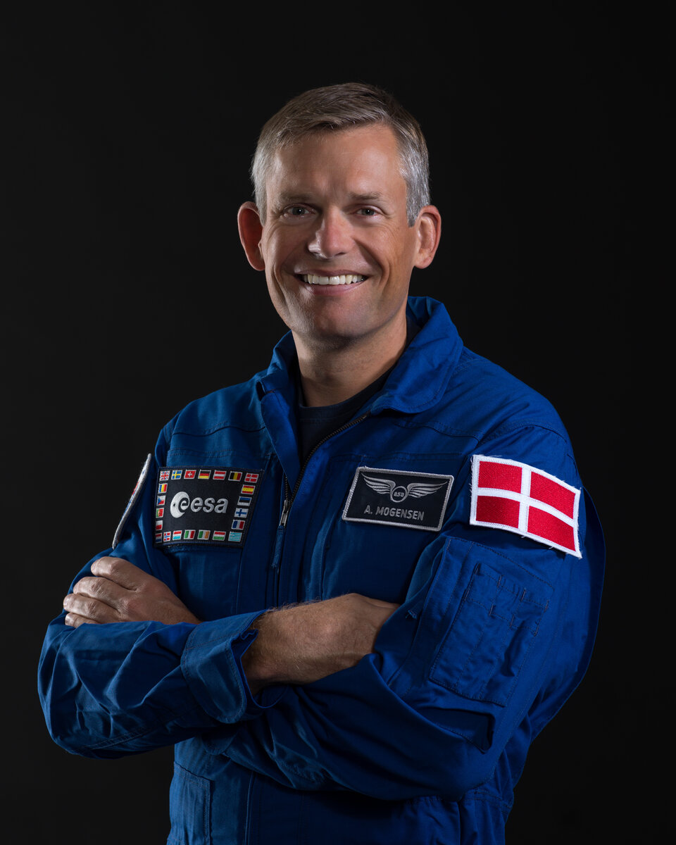 ESA astronaut Andreas Mogensen