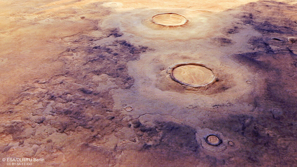 Perspective view of Utopia Planitia