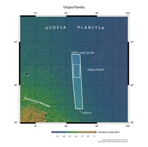 Utopia Planitia in context