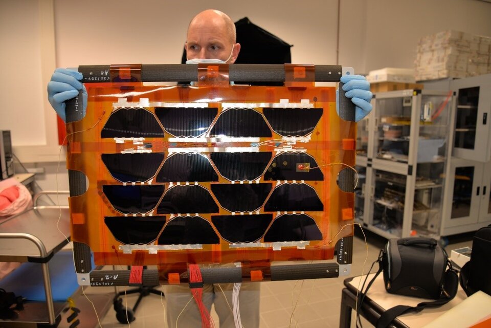 Flexible solar arrays for future space missions
