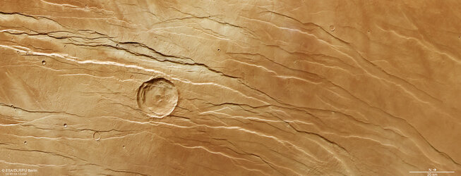 Fotografie z kategorie Atmosféry planet: Mars, Tantalus Fossae