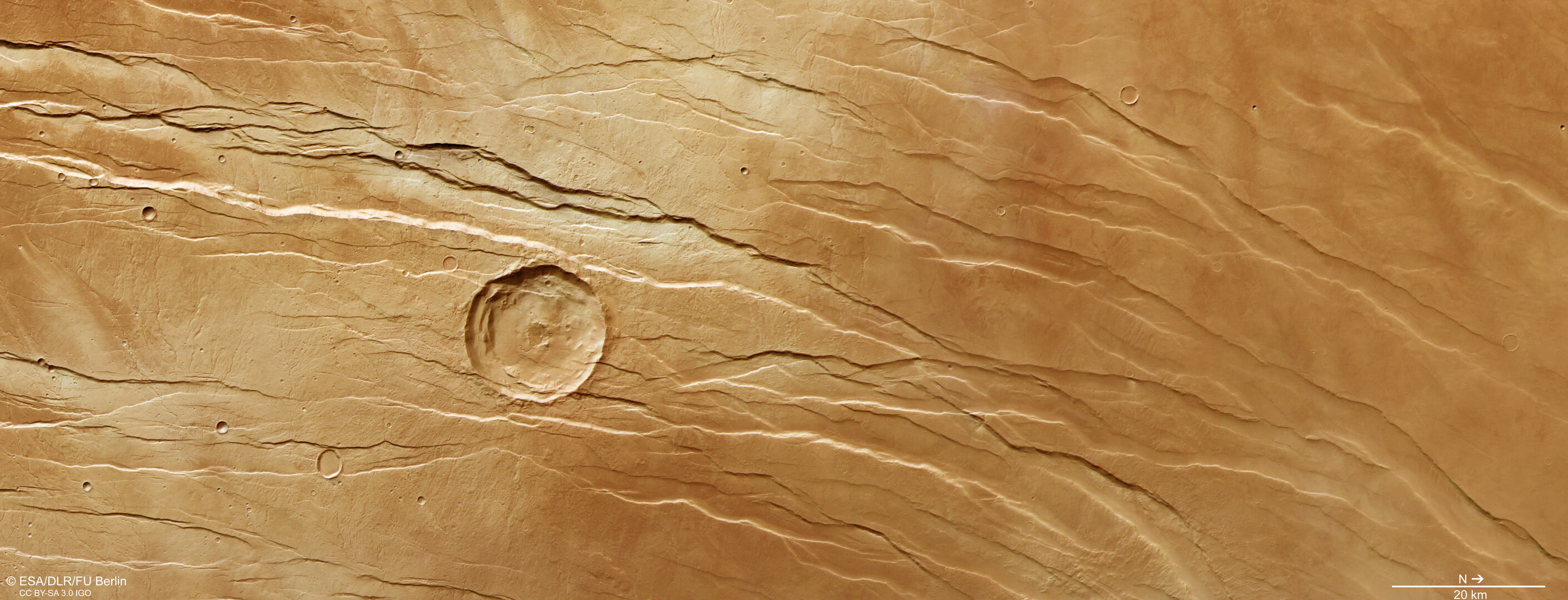 Mars, Tantalus Fossae