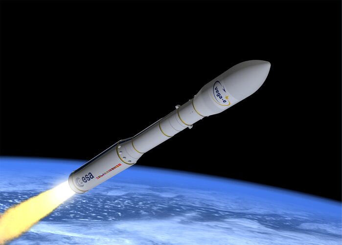 Vega-E is being targeted to fly from 2026 as the next evolution of the Vega launch system.