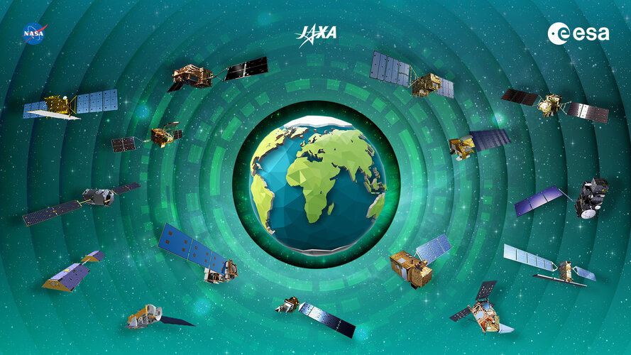 Space agencies provide global view of our changing environment