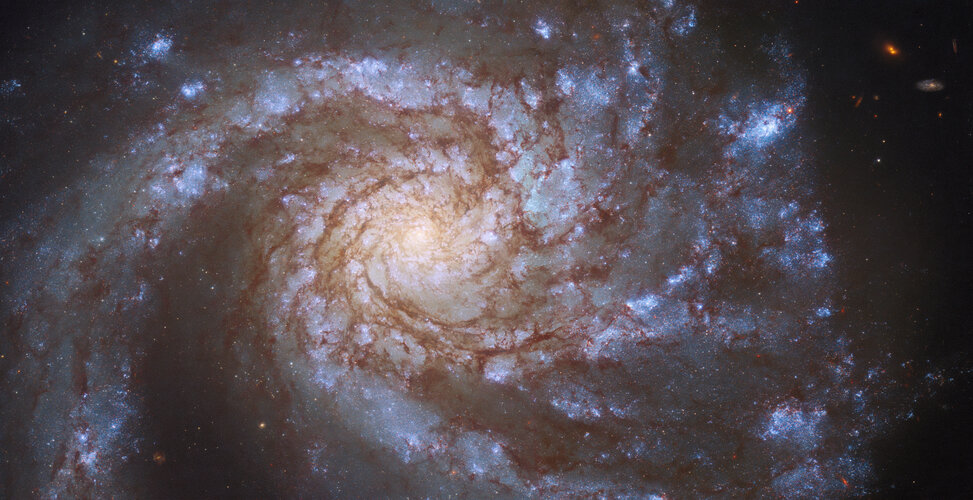 Hubble sees double in M99