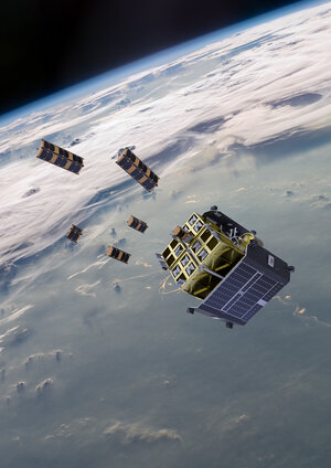 ION satellite carrier in orbit by D-Orbit