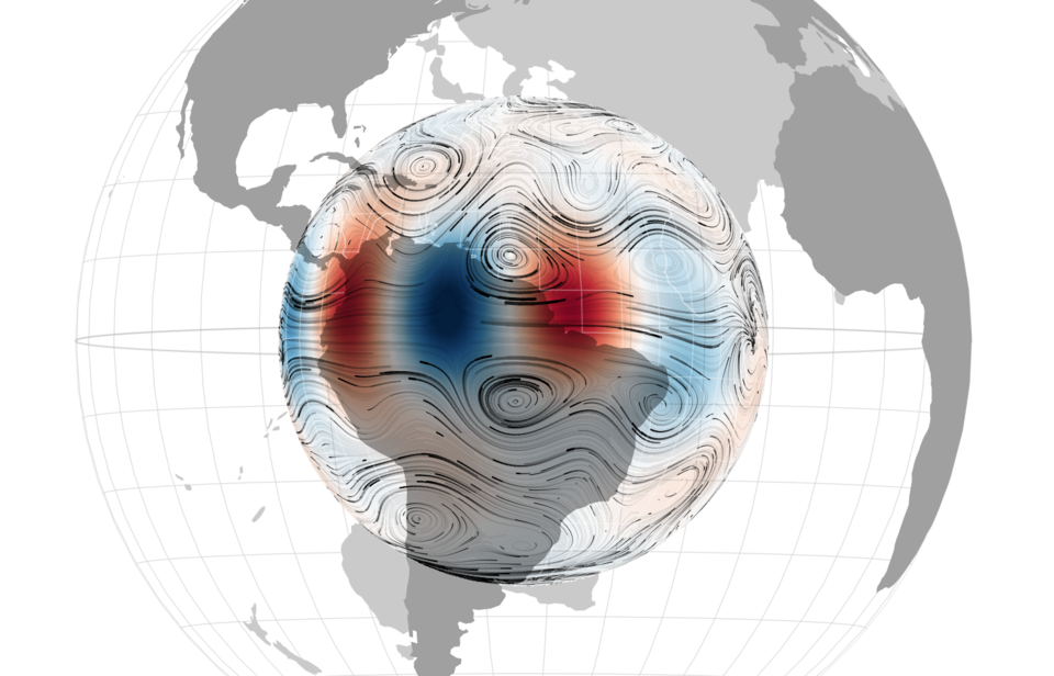 Magnetic waves across Earth’s outer core