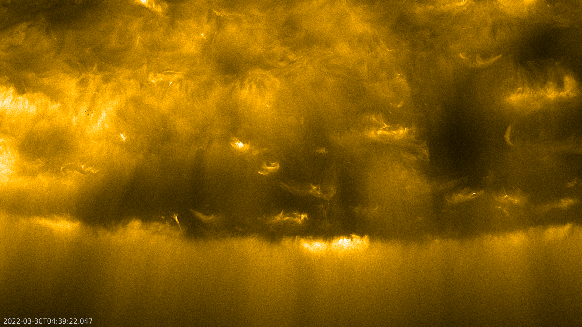 A imagem de maior resolução do Solar Orbiter do pólo sul do Sol