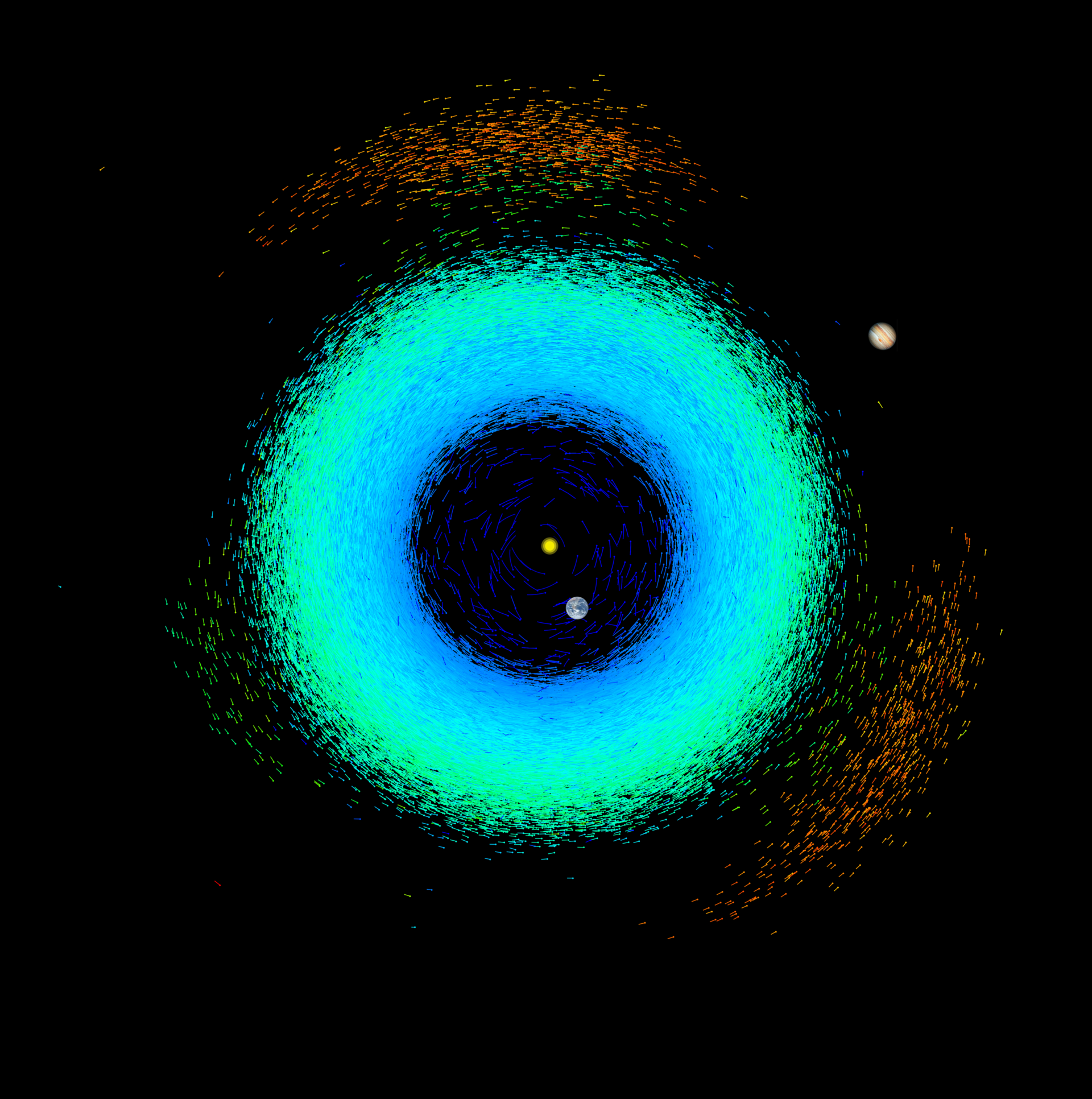 Asteroids on 13 June 2022 with Gaia