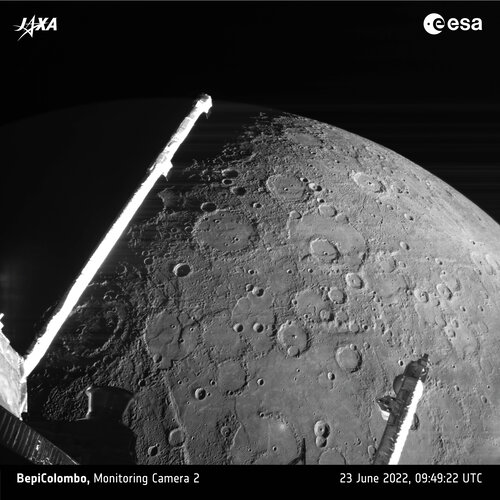 BepiColombo surveys Mercury’s rich geology