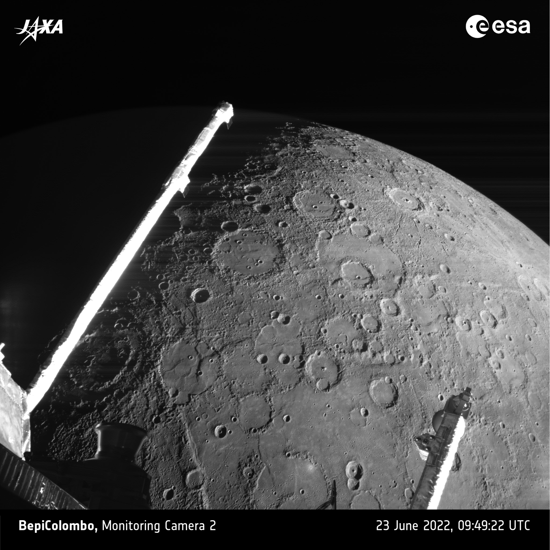 BepiColombo surveys Mercury’s rich geology