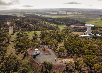 ESA's 35 m deep-space antenna in New Norcia