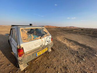 Fiat Panda in Sahara