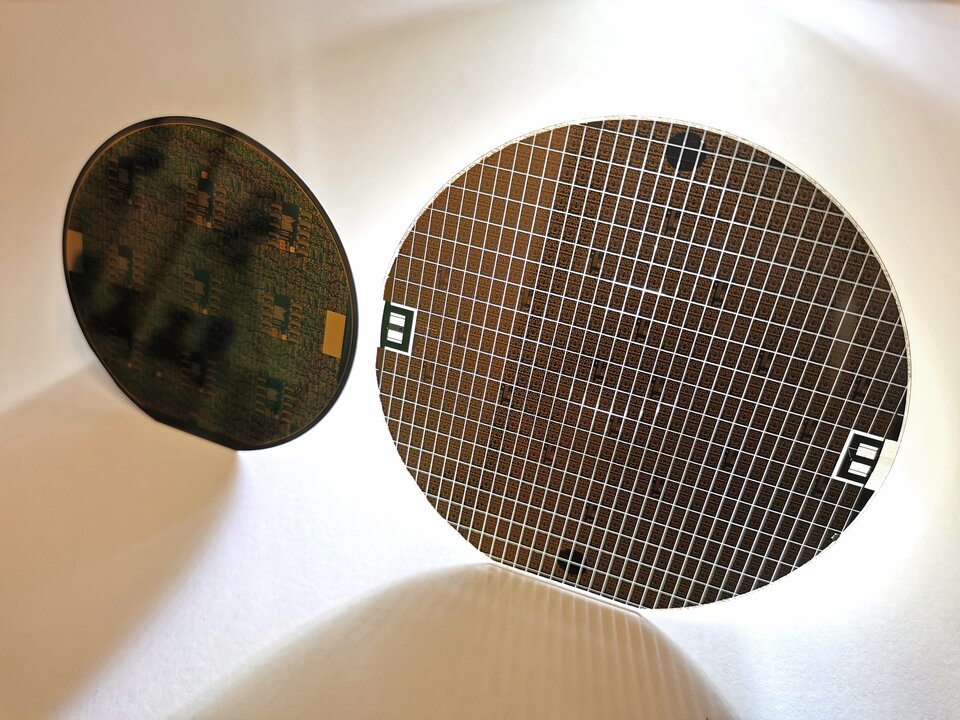 Integrated circuits for space on wafers