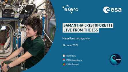 In-flight call with ESA astronaut Samantha Cristoforetti