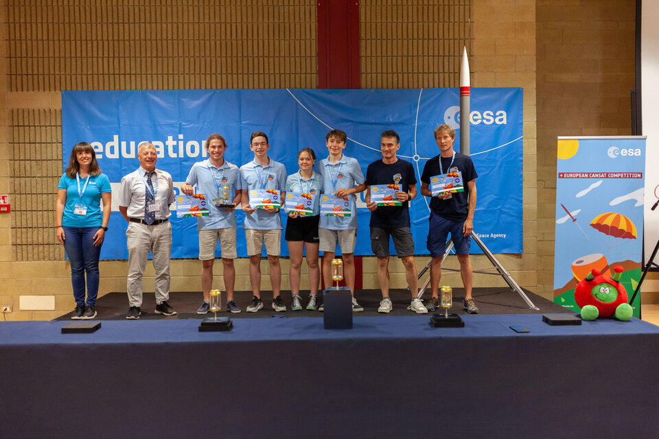 Most Professional Team was awarded to team FinderSat from France