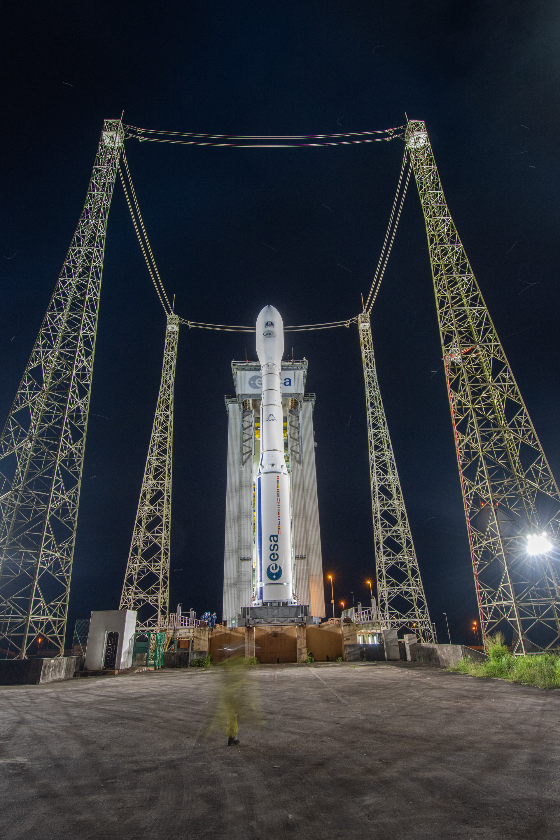  Vega-C VV21 with LARES-2 ready for launch