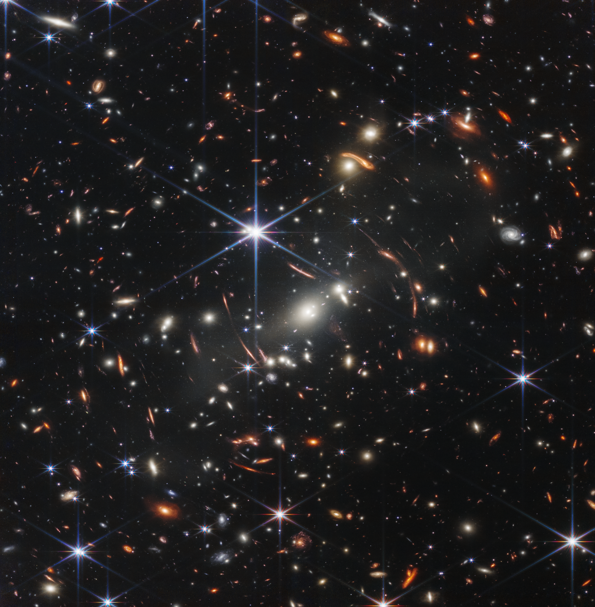 Una delle prime immagini catturate dal telescopio spaziale James Webb - Alt Seo - TechSpace