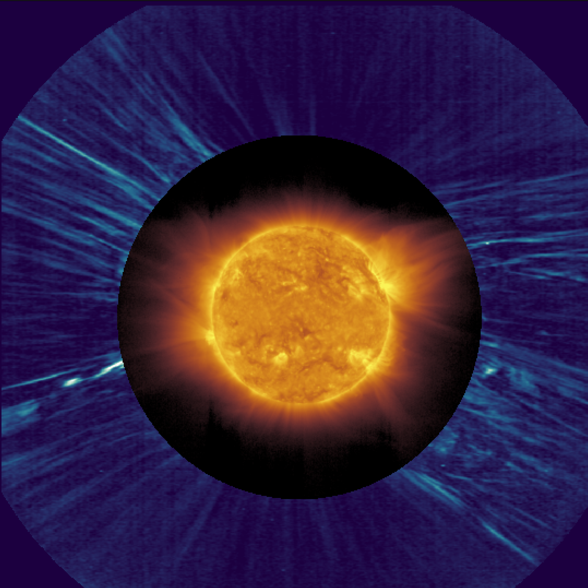 Capturing a solar switchback