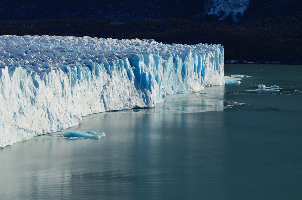 Bewegung des Gletschers