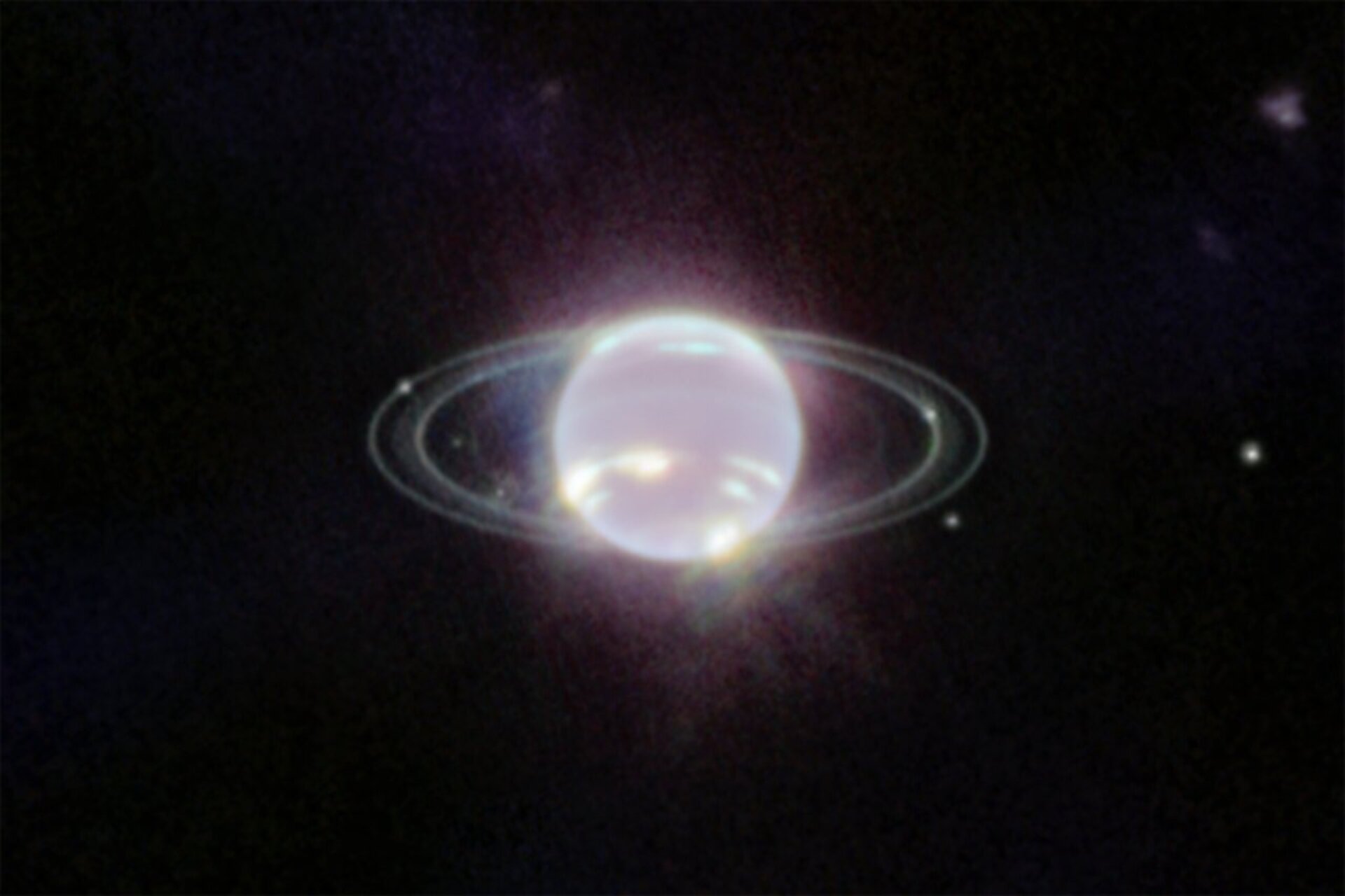Neptune close-up (NIRCam Image)