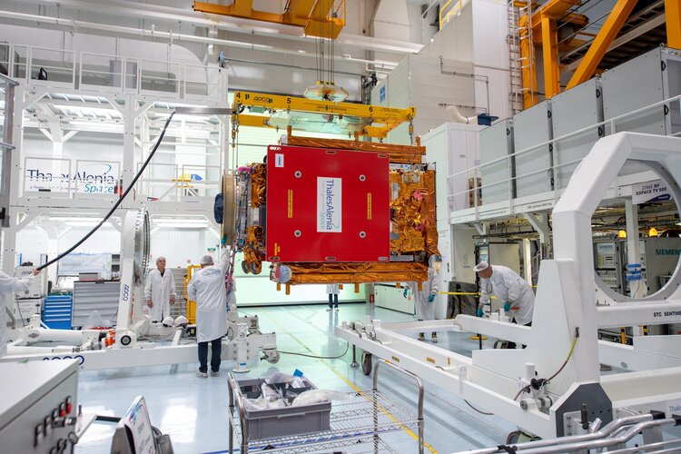 Copernicus Sentinel-1C arrives in Cannes