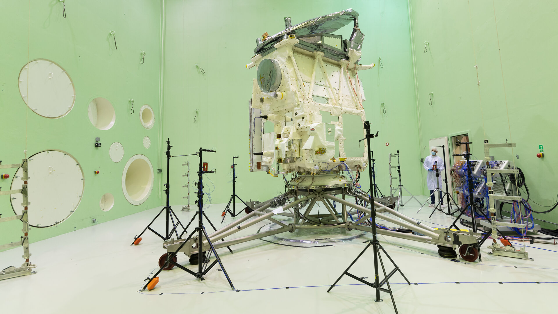 EarthCARE ready for acoustic tests